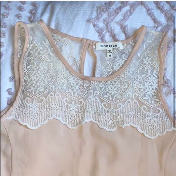 2/$20 Tank Top Blouse with Lace - Picture 4 of 4
